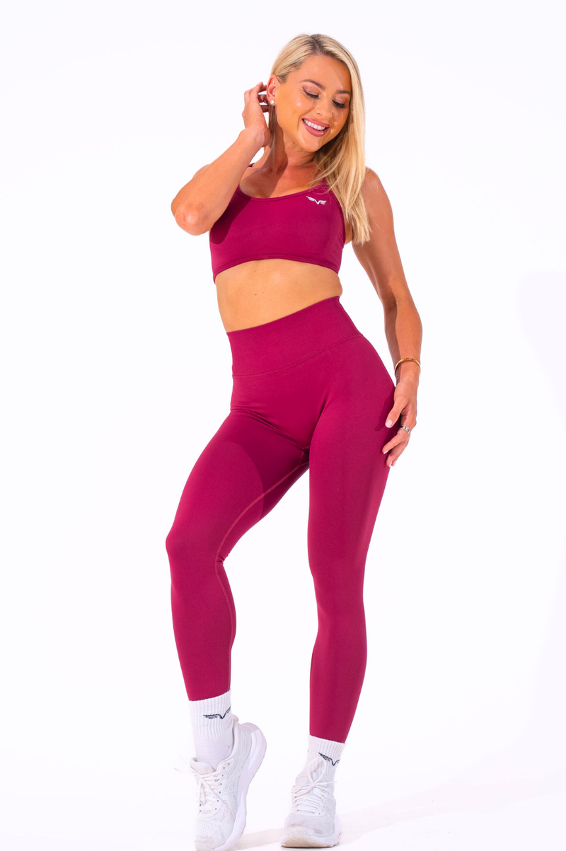 Legging Athletica Athletica Impact Scrunch - Ruby Red