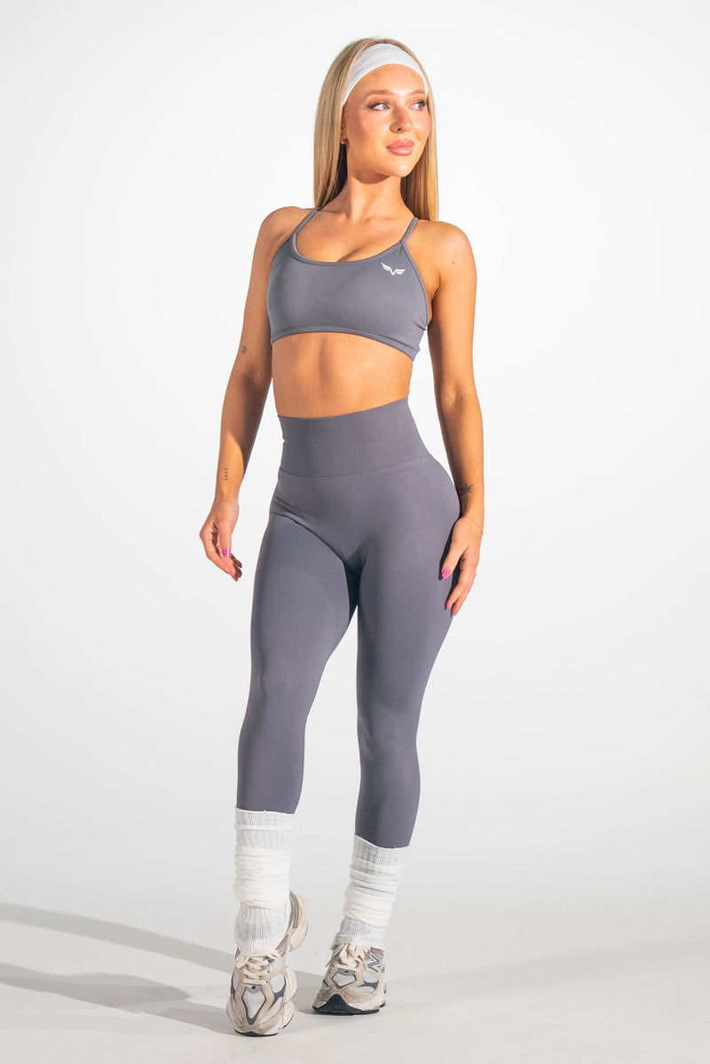 Legging Athletica Athletica Impact Scrunch - Cinza Storm
