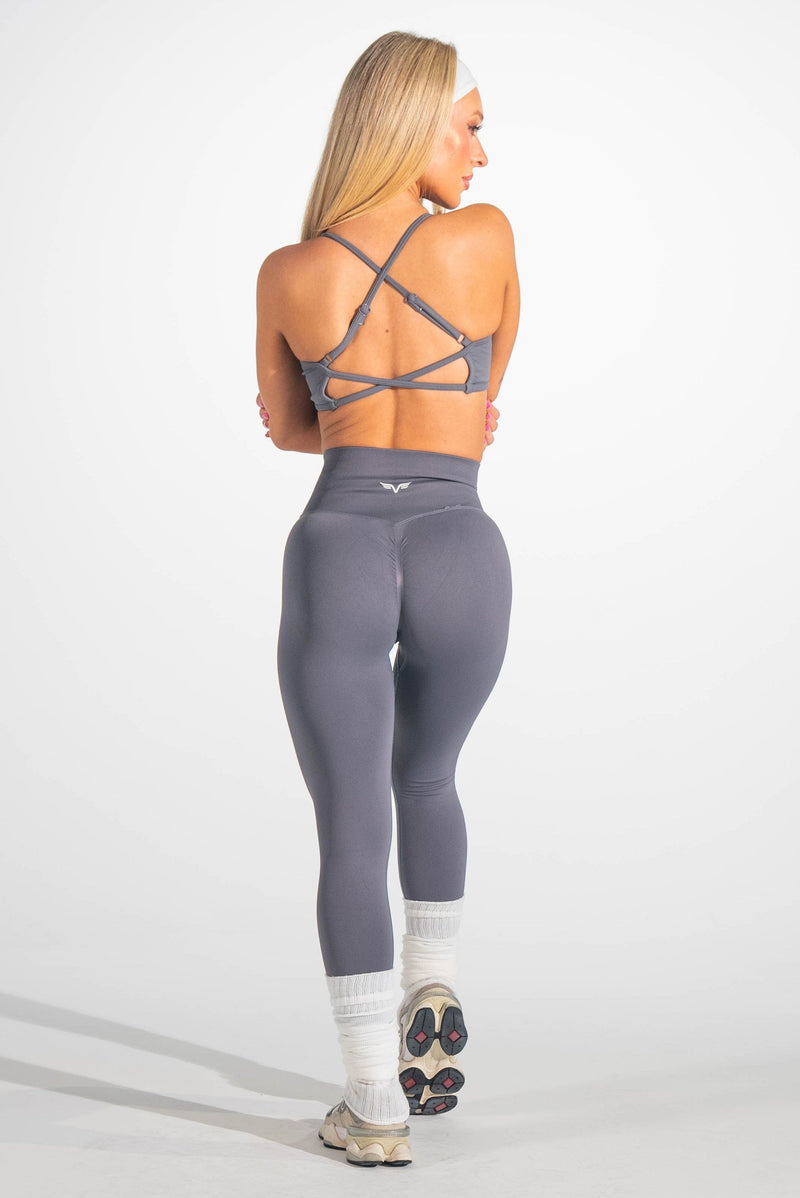 Legging Athletica Athletica Impact Scrunch - Cinza Storm