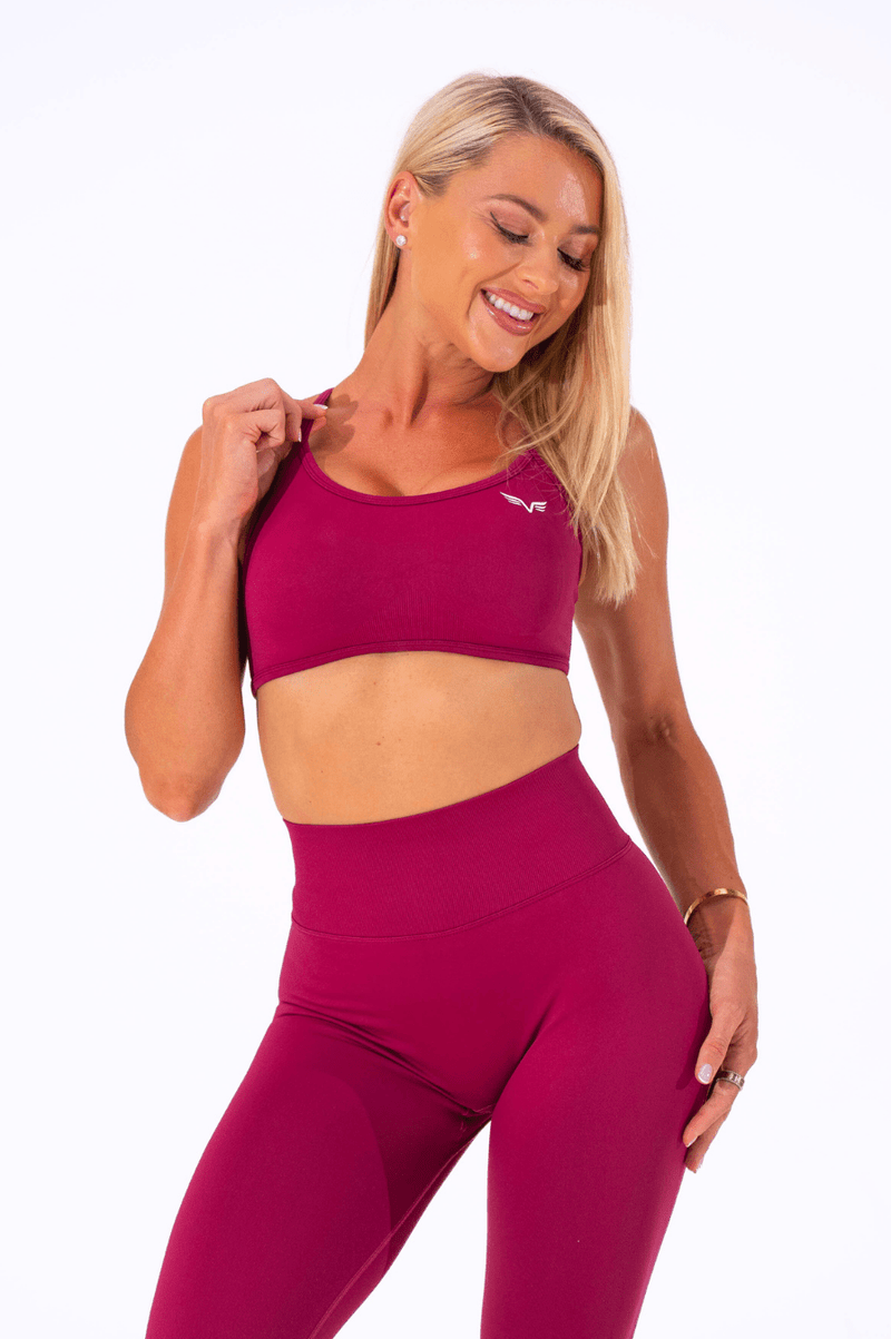 Legging Athletica Athletica Impact Scrunch - Ruby Red