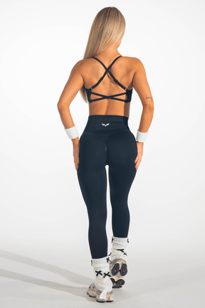 Club Athletica Impact Scrunch Leggings em Preto