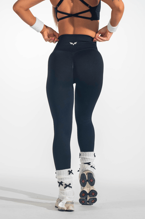 Club Athletica Impact Scrunch Leggings em Preto