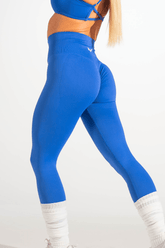 Club Athletica Leggings Scrunch Impact na cor Safira