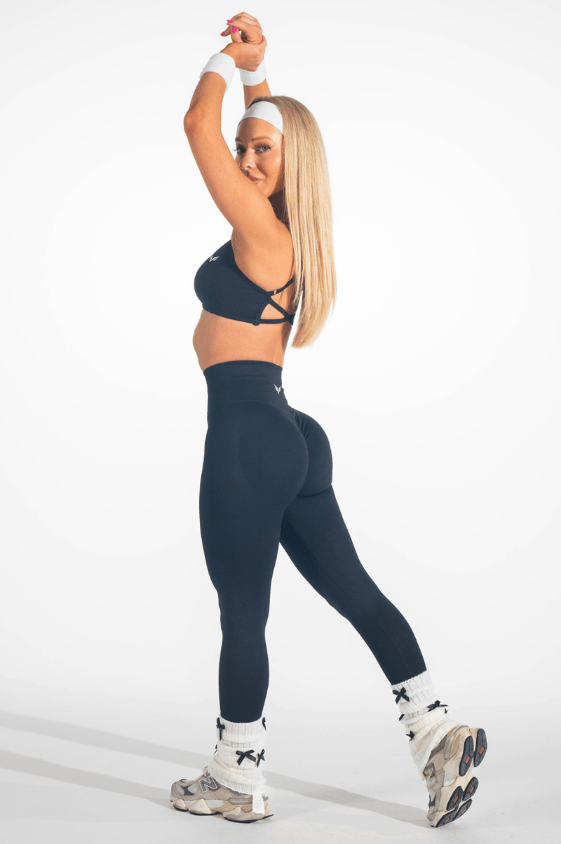 Club Athletica Impact Scrunch Leggings em Preto