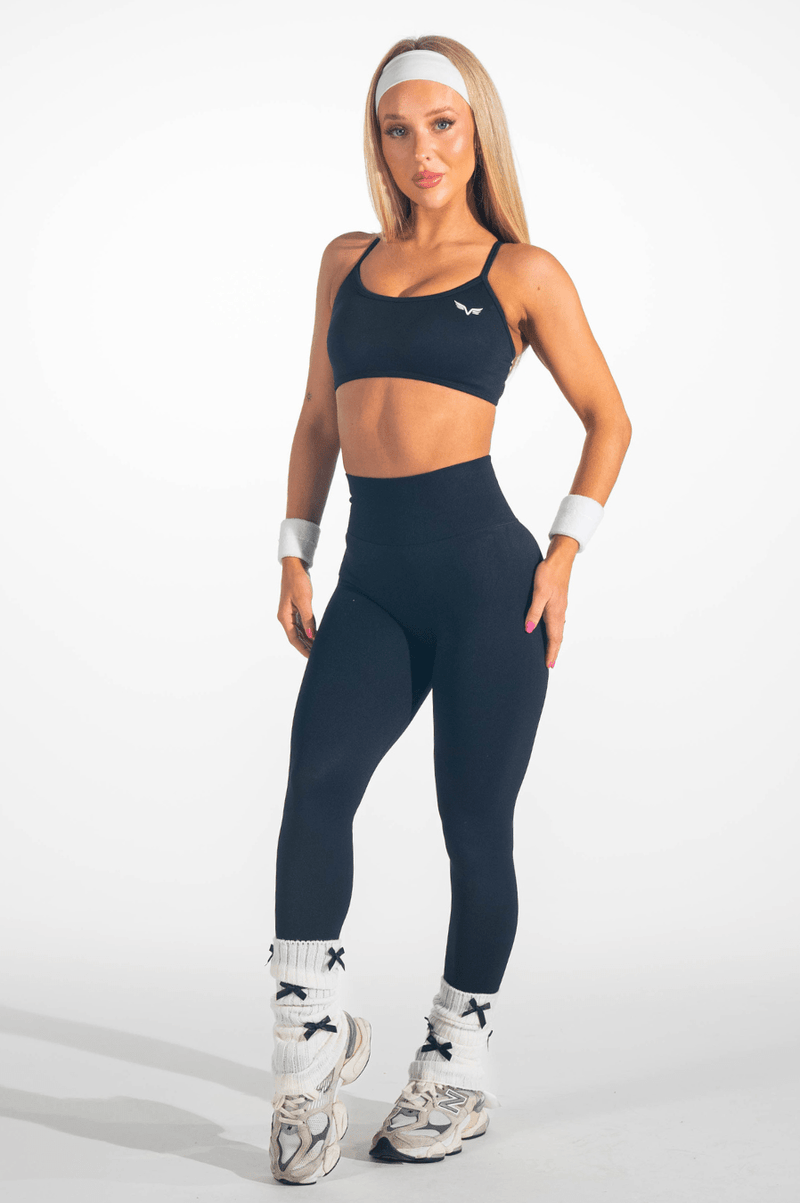 Club Athletica Impact Scrunch Leggings em Preto